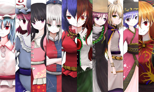 東方６ボス M2 Eleeam さんのイラスト ニコニコ静画 イラスト