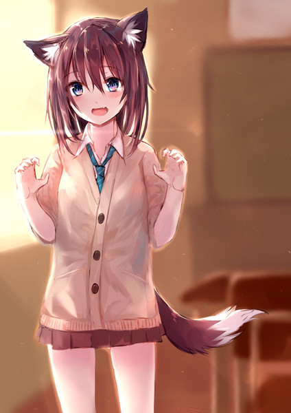 Bestpixtajpxtfa 女の子 狼 イラスト かわいい 8047
