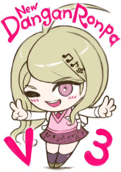 ニューダンガンロンパv3 ちび赤松楓 発売おめでとう へろ さんのイラスト ニコニコ静画 イラスト