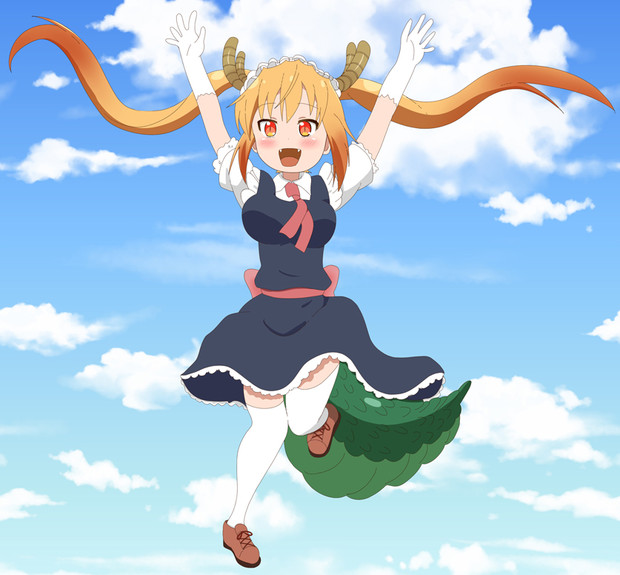 小林さんちのメイドラゴン じゃーん さくあ さんのイラスト ニコニコ静画 イラスト