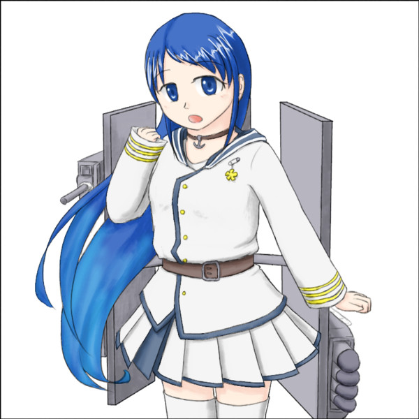 戦艦少女r版五月雨 仮 Lumido さんのイラスト ニコニコ静画 イラスト
