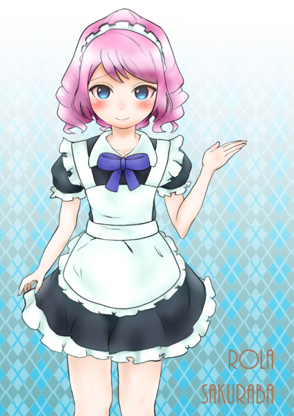 メイドローラ ニコニコ静画 イラスト