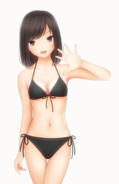 黒いビキニの子 アルノファ さんのイラスト ニコニコ静画 イラスト