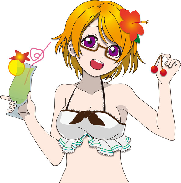ラブライブ かよちん 水着 Nicotori さんのイラスト ニコニコ静画 イラスト
