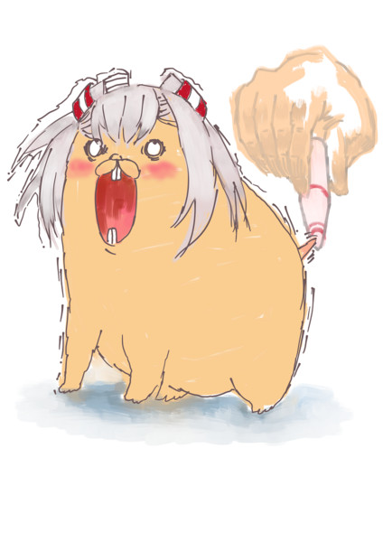 風邪ひいちゃった天津風 こなこなきなこ さんのイラスト ニコニコ静画 イラスト