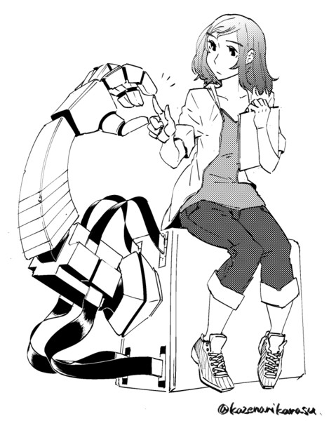 腕と理系女子 殻炭 さんのイラスト ニコニコ静画 イラスト