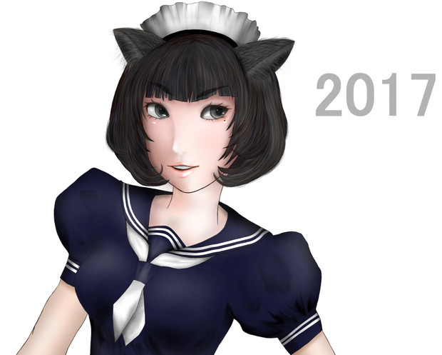 セーラーメイド服 ろん さんのイラスト ニコニコ静画 イラスト