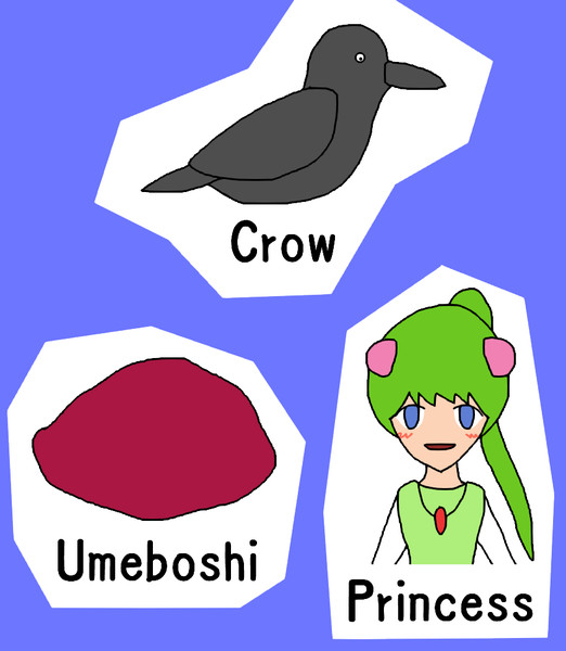 CUP (Crow, Umeboshi, Princess)