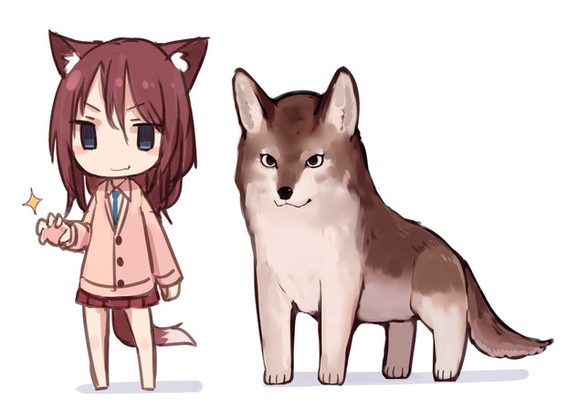 もふもふ オオカミさん Suke さんのイラスト ニコニコ静画 イラスト