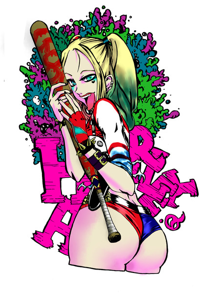ハーレイ クイン ニコニコ静画 イラスト
