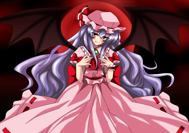 髪伸びたレミリアお嬢様 ディアスカーレット さんのイラスト ニコニコ静画 イラスト