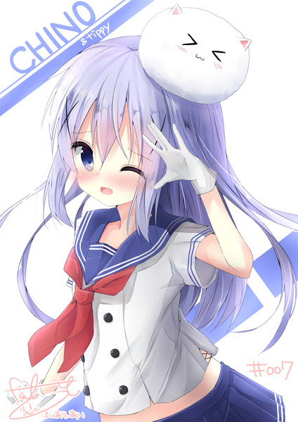 左手敬礼チノ 7 118 ふぇありぃあい さんのイラスト ニコニコ静画 イラスト