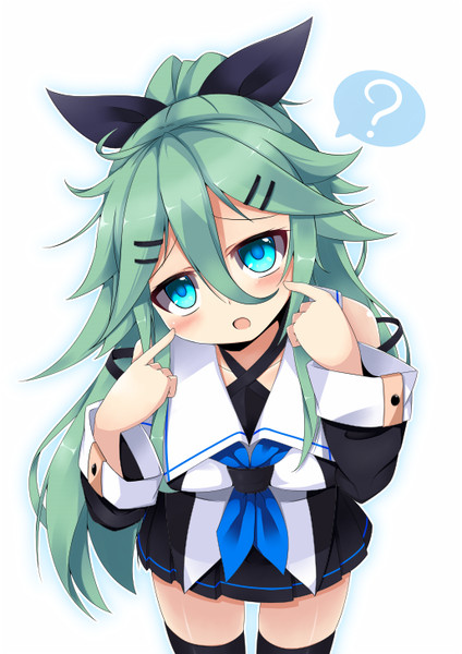 ちょっとほっぺに指当ててみてー 小桜ぺた さんのイラスト ニコニコ静画 イラスト