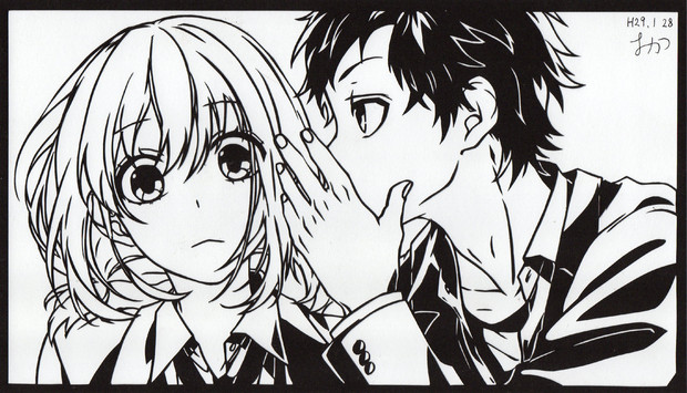 切り絵 大嫌いなはずだった Honeyworks Meets 乃木坂46 おかつ さんのイラスト ニコニコ静画 イラスト