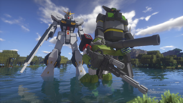 Minecraft スパロボみたいにしたい Jointblock ジェロキアd さんのイラスト ニコニコ静画 イラスト