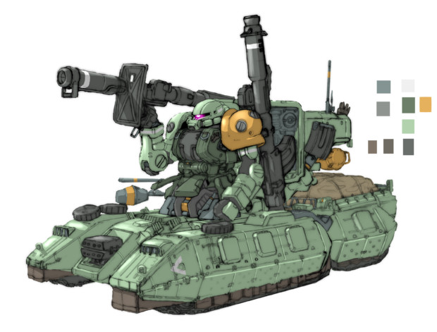 ザクタンク補給支援型 MS-06V-Ad