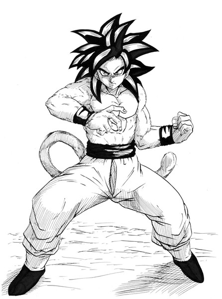 超サイヤ人４ 悟空 Dbz さんのイラスト ニコニコ静画 イラスト