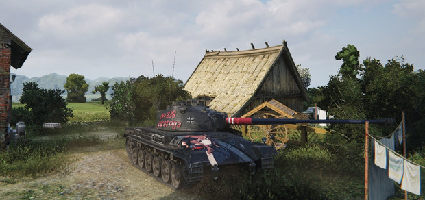 Wot Schwarzpanzer58 Saratoga改仕様 みかん さんのイラスト ニコニコ静画 イラスト
