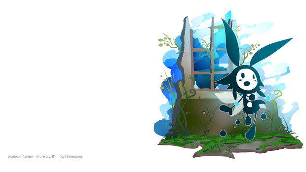 クノセスの庭壁紙01 廃墟のニュムパ 島でドンパチするメイ さんのイラスト ニコニコ静画 イラスト
