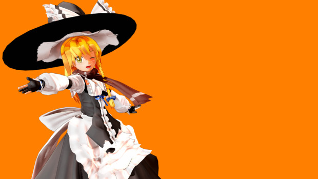 アイドルポーズな魔理沙 ジャベリン さんのイラスト ニコニコ静画 イラスト
