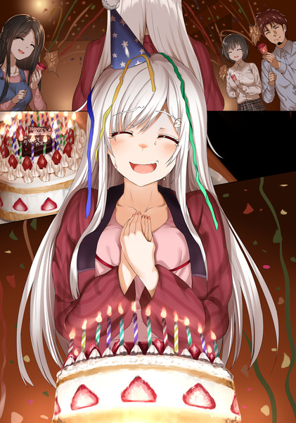 誕生日パーティの暖かさが色々心にくるニート アルデヒド さんのイラスト ニコニコ静画 イラスト