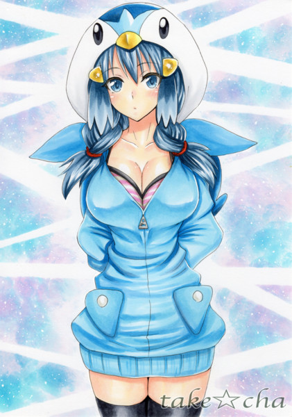 ポッチャマパーカー 竹茶 Take Cha さんのイラスト ニコニコ静画 イラスト