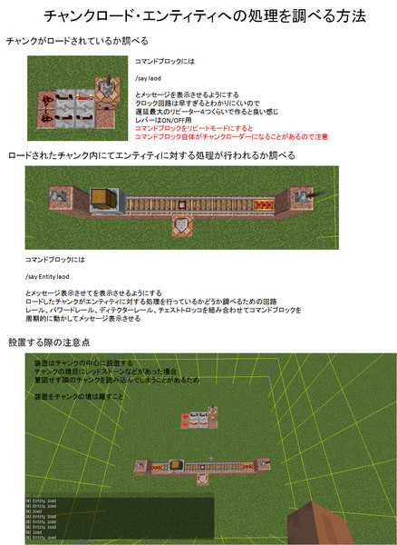 チャンクロード エンティティへの処理を調べる方法 緑丸 さんのイラスト ニコニコ静画 イラスト