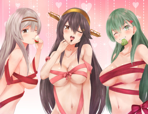 ビター榛名 ホワイト翔鶴 抹茶鈴谷 イロハカエデ さんのイラスト ニコニコ静画 イラスト