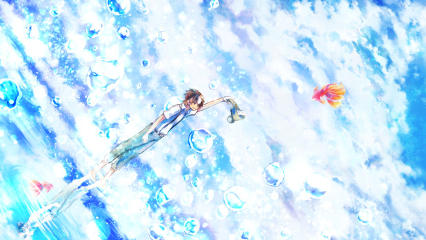 Utauオリジナル 拝啓 夏の空に溺れた君へ 静寂音しの ニコニコ静画 イラスト