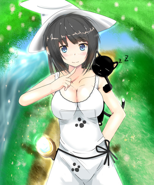 水の魔法使い ネコと一緒に旅 橘 月菜 さんのイラスト ニコニコ静画 イラスト