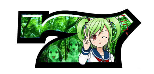 パチスロsyamu Game 緑７ おせんこう さんのイラスト ニコニコ静画 イラスト
