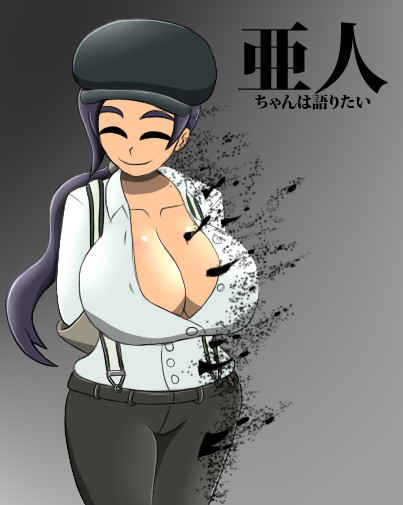 亜人 佐藤先生と佐藤さんを混ぜてみた 亜人ちゃんは語りたい Ntbxp さんのイラスト ニコニコ静画 イラスト