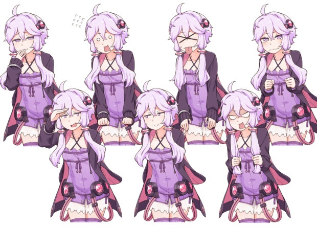 ウザい感じの結月ゆかり立ち絵 3 3 モチノエ さんのイラスト ニコニコ静画 イラスト