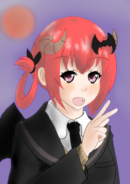 胡桃沢 サタニキア マクドウェル ガヴリールドロップアウト タケノコフロ さんのイラスト ニコニコ静画 イラスト
