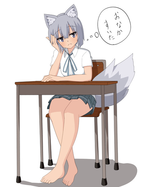 頬杖をつくーちゃん ボコ太 さんのイラスト ニコニコ静画 イラスト