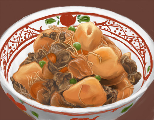 肉じゃが ニコニコ静画 イラスト