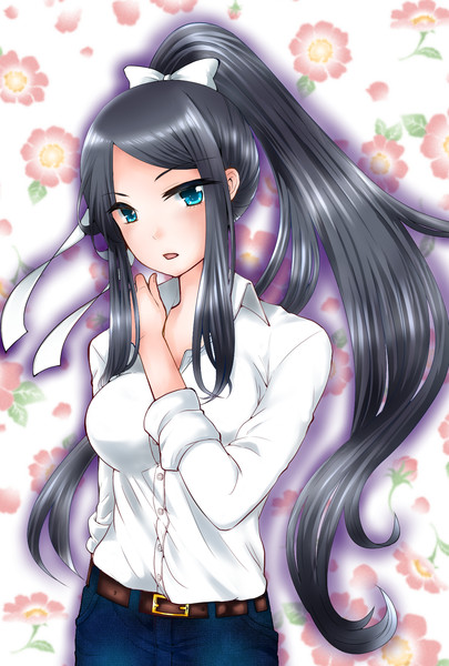 ポニーテールの女の子 こまめ さんのイラスト ニコニコ静画 イラスト