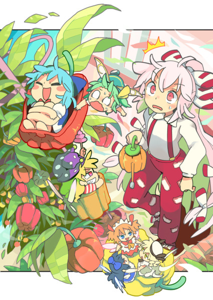 天まで届けパプリカの茎 もや造 さんのイラスト ニコニコ静画 イラスト