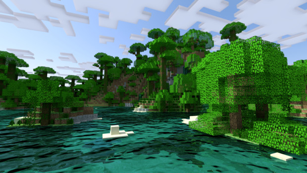 Minecraft 水辺のジャングル てとら さんのイラスト ニコニコ静画 イラスト