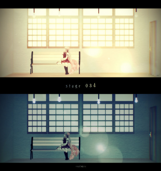 Mmdステージ配布 Stage034 ニコニコ静画 イラスト