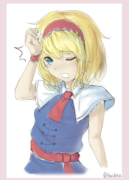 あざと可愛いアリス 雷電 さんのイラスト ニコニコ静画 イラスト