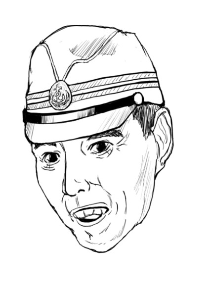 ワンドロ 謎の軍服コスおじさん 大和爺 氏 となりのマッキンタイア さんのイラスト ニコニコ静画 イラスト