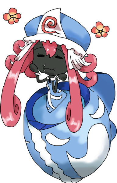 カプ テテフ ニコニコ静画 イラスト
