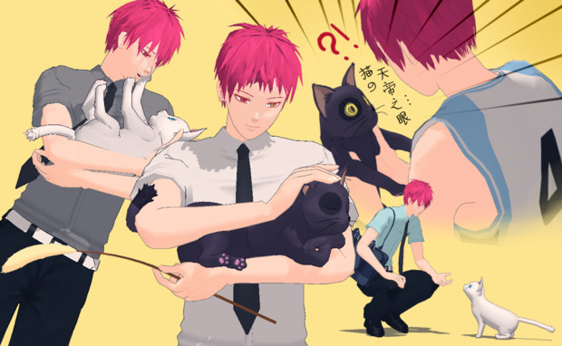 赤司君と猫 Brianna さんのイラスト ニコニコ静画 イラスト