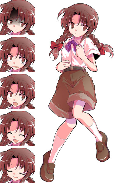 里香ポーズ差分立ち絵 表情差分 はるか さんのイラスト ニコニコ静画 イラスト