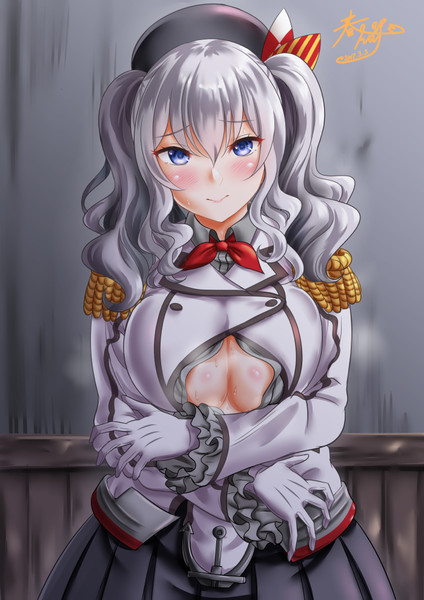 艦これ 例の衣装に触発された鹿島さん 春日野トバリ さんのイラスト ニコニコ静画 イラスト
