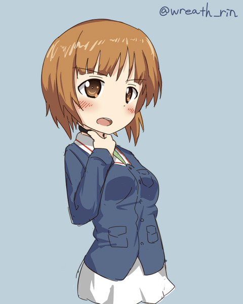 西住みほ リース さんのイラスト ニコニコ静画 イラスト