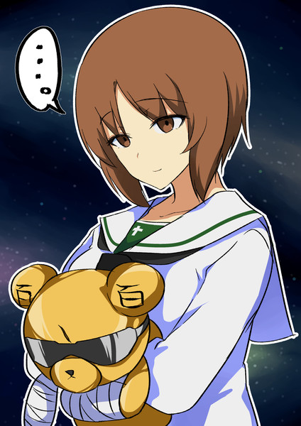 コロニー限定ボコとかいうわけのわからないグッズをもらってどんな顔すればいいかわからないみぽりん しまうまやちよ さんのイラスト ニコニコ静画 イラスト