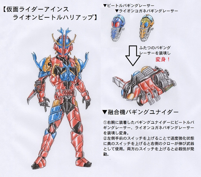 オリジナル仮面ライダー Nicosub静画