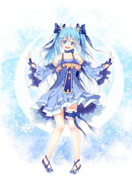 雪ミク17 ニコニコ静画 イラスト